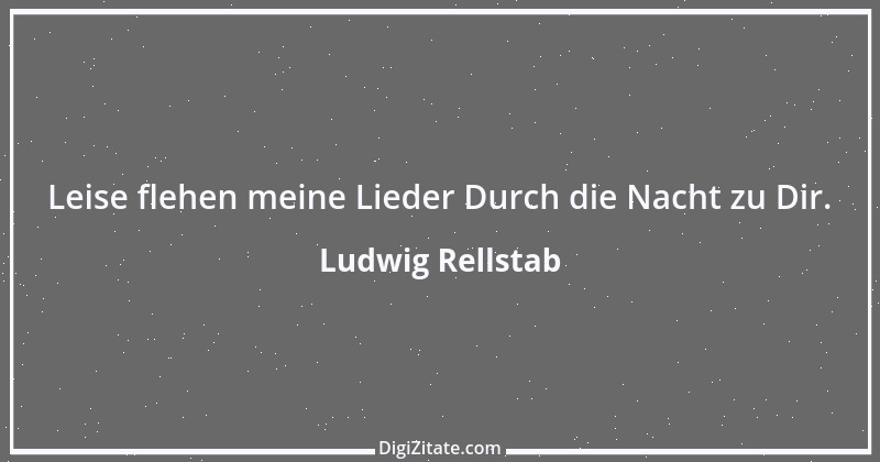 Zitat von Ludwig Rellstab 3