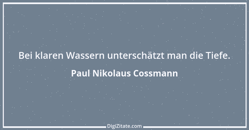 Zitat von Paul Nikolaus Cossmann 16