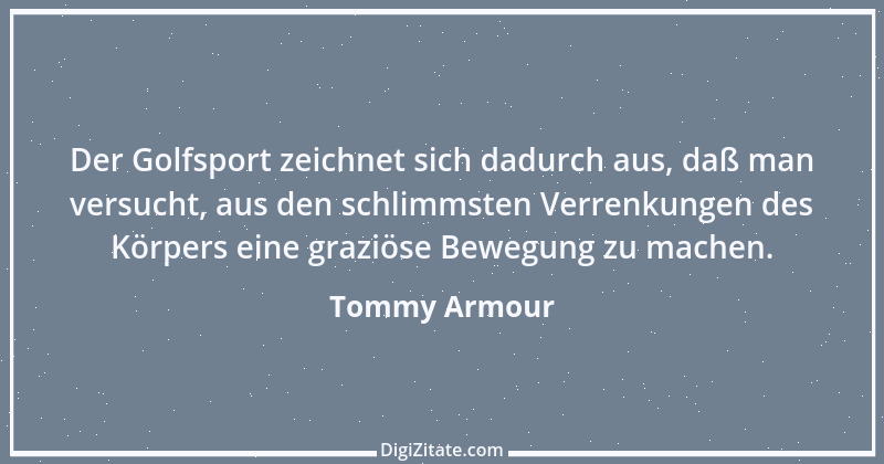 Zitat von Tommy Armour 2