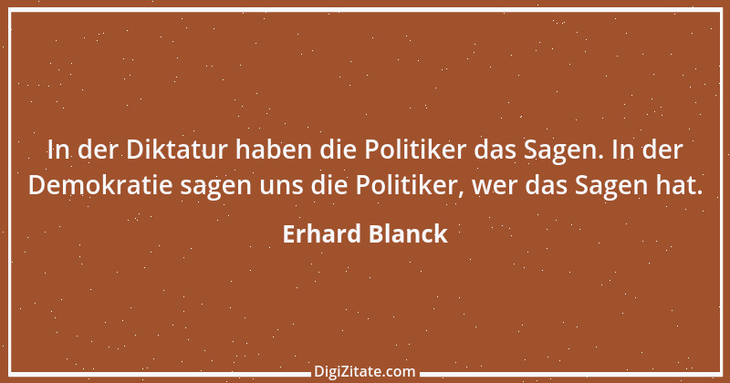 Zitat von Erhard Blanck 235