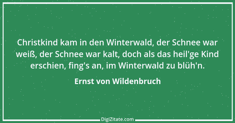 Zitat von Ernst von Wildenbruch 18