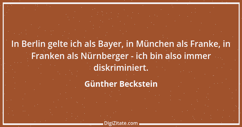 Zitat von Günther Beckstein 21