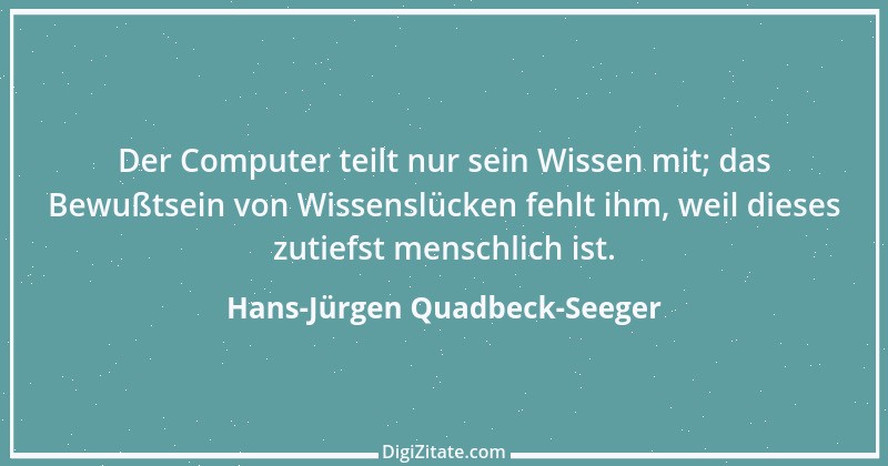 Zitat von Hans-Jürgen Quadbeck-Seeger 308