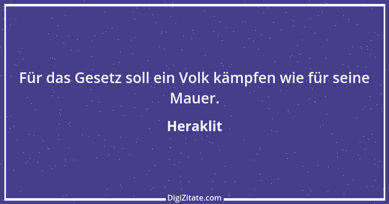 Zitat von Heraklit 91