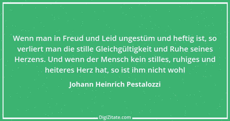 Zitat von Johann Heinrich Pestalozzi 151