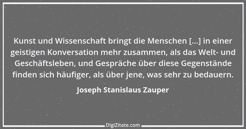 Zitat von Joseph Stanislaus Zauper 3