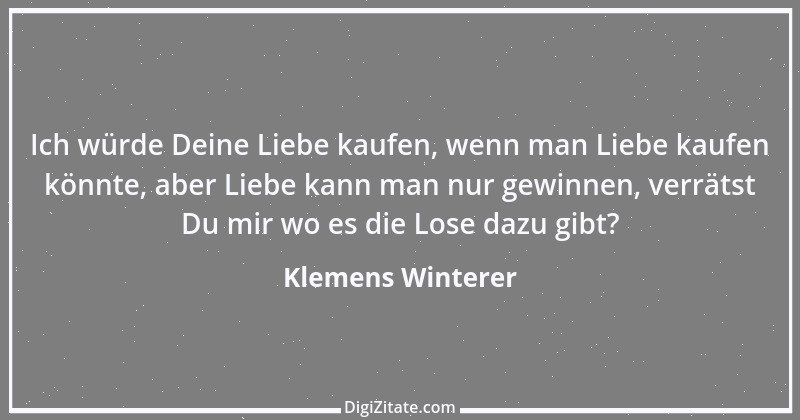 Zitat von Klemens Winterer 6