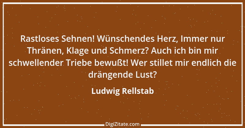 Zitat von Ludwig Rellstab 4