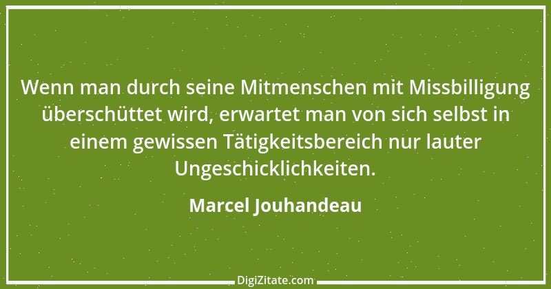 Zitat von Marcel Jouhandeau 3