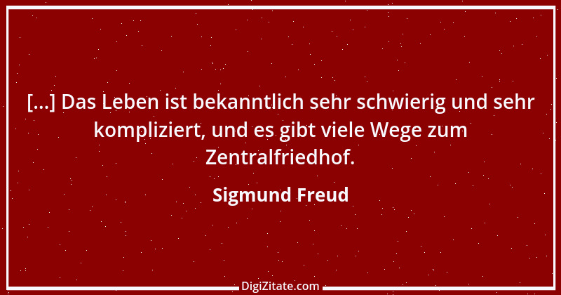 Zitat von Sigmund Freud 154