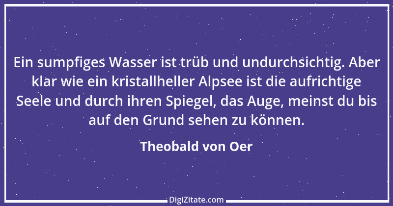 Zitat von Theobald von Oer 1