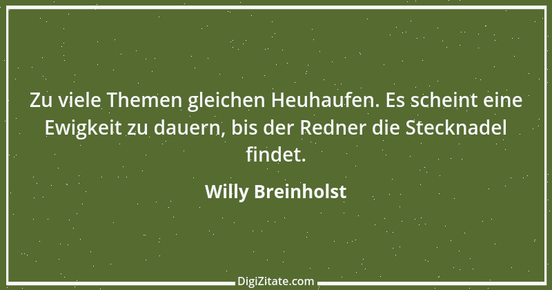 Zitat von Willy Breinholst 14