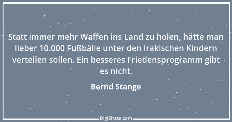 Zitat von Bernd Stange 2