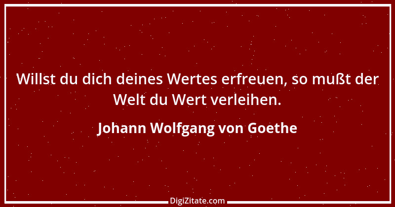 Zitat von Johann Wolfgang von Goethe 1681