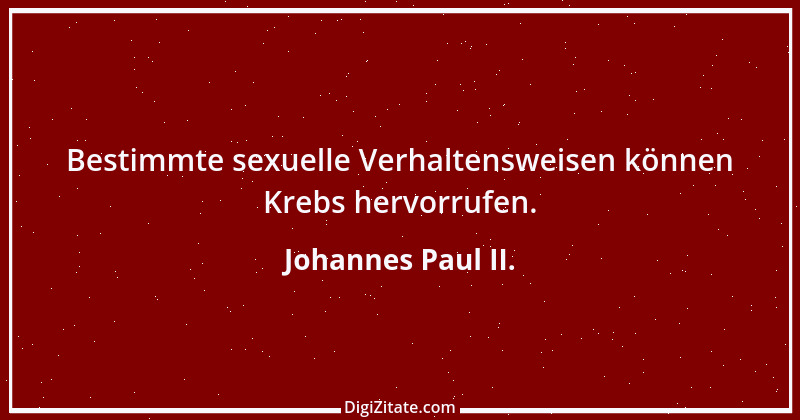 Zitat von Johannes Paul II. 24