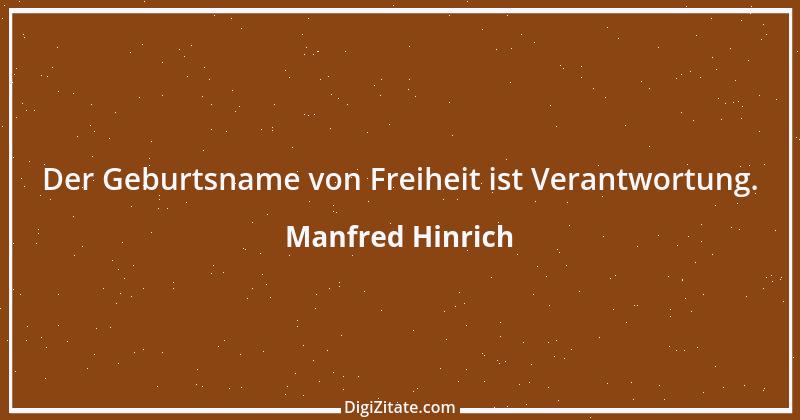 Zitat von Manfred Hinrich 1855