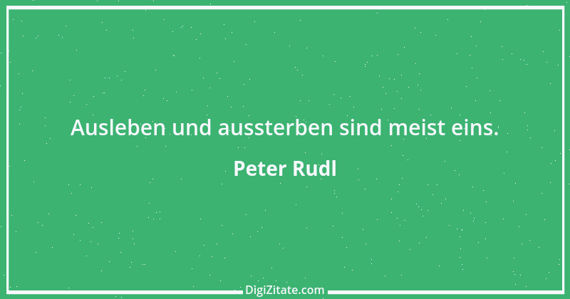 Zitat von Peter Rudl 955