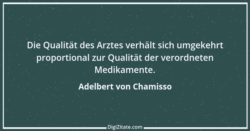 Zitat von Adelbert von Chamisso 34