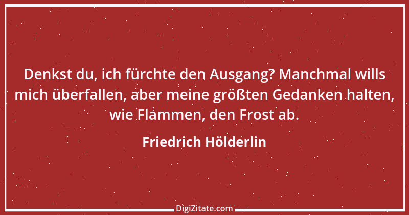 Zitat von Friedrich Hölderlin 192