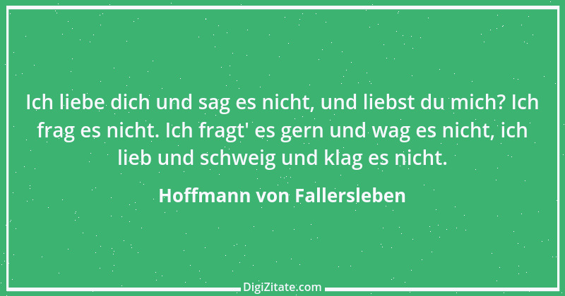 Zitat von Hoffmann von Fallersleben 7