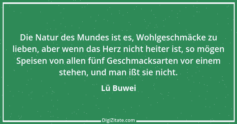 Zitat von Lü Buwei 8