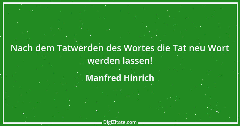 Zitat von Manfred Hinrich 3856