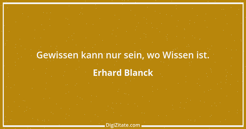 Zitat von Erhard Blanck 238