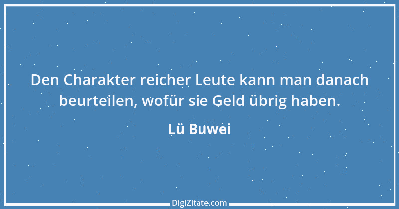 Zitat von Lü Buwei 9