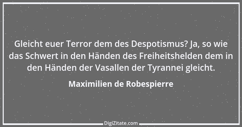 Zitat von Maximilien de Robespierre 11