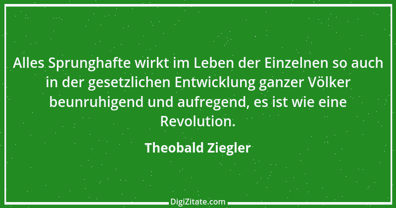 Zitat von Theobald Ziegler 2