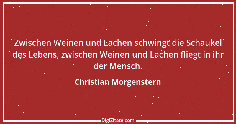 Zitat von Christian Morgenstern 207