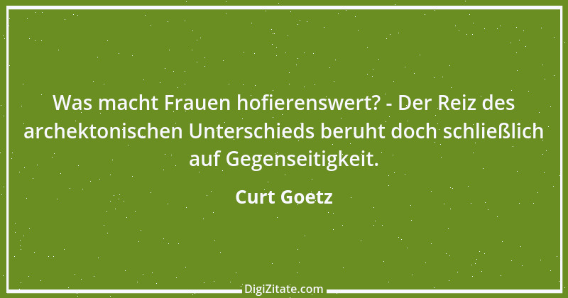 Zitat von Curt Goetz 16