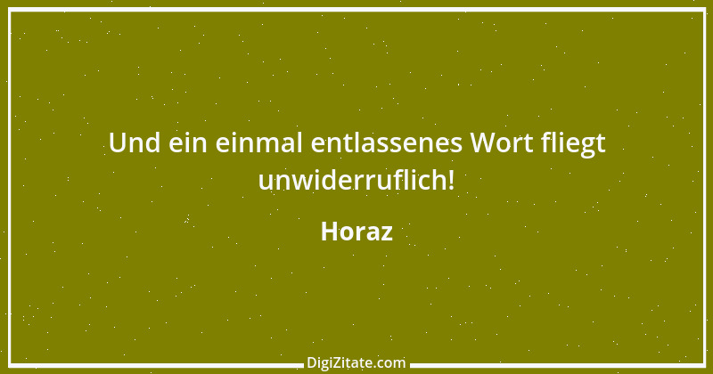 Zitat von Horaz 90