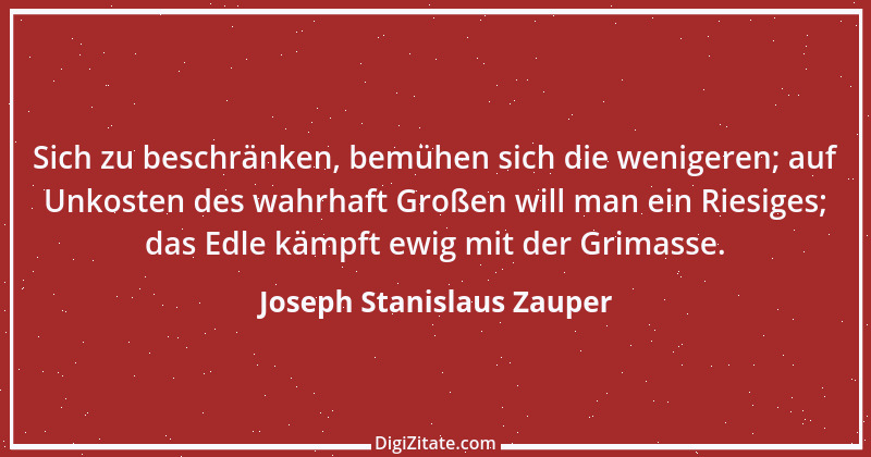 Zitat von Joseph Stanislaus Zauper 7