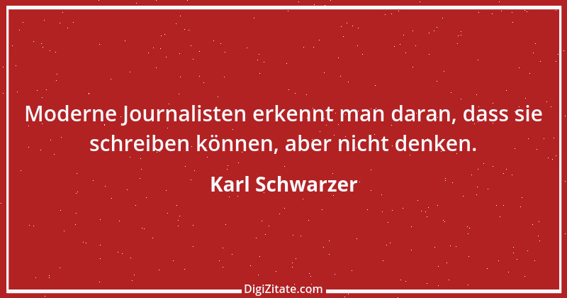 Zitat von Karl Schwarzer 2