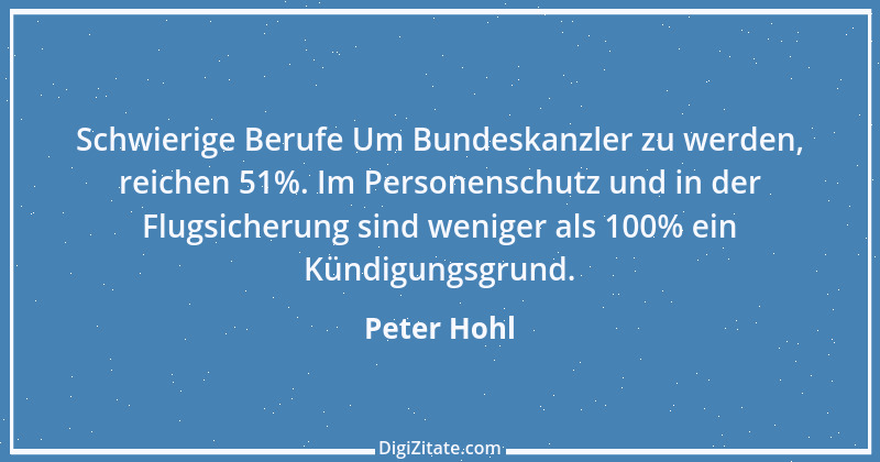 Zitat von Peter Hohl 67