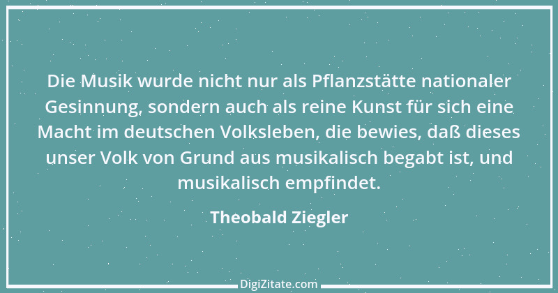 Zitat von Theobald Ziegler 3