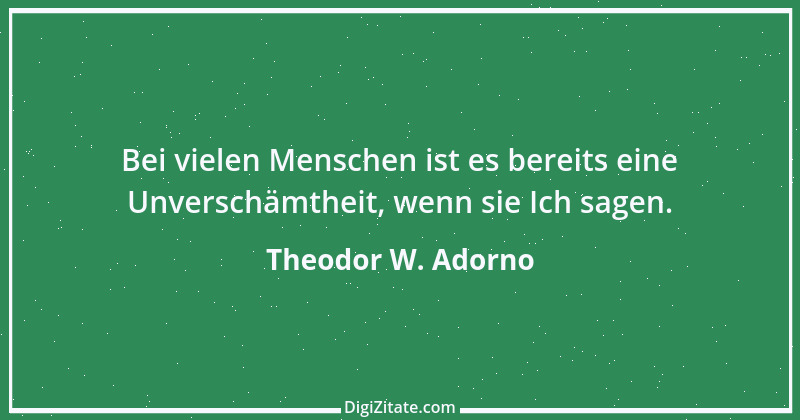 Zitat von Theodor W. Adorno 21