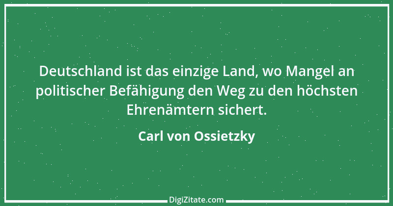 Zitat von Carl von Ossietzky 20