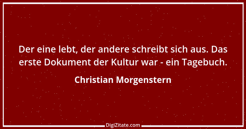 Zitat von Christian Morgenstern 208