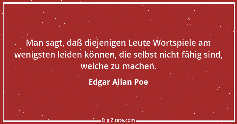 Zitat von Edgar Allan Poe 164