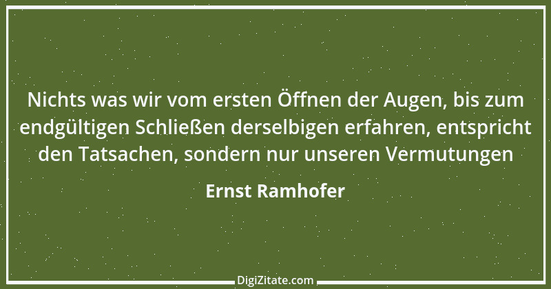 Zitat von Ernst Ramhofer 33