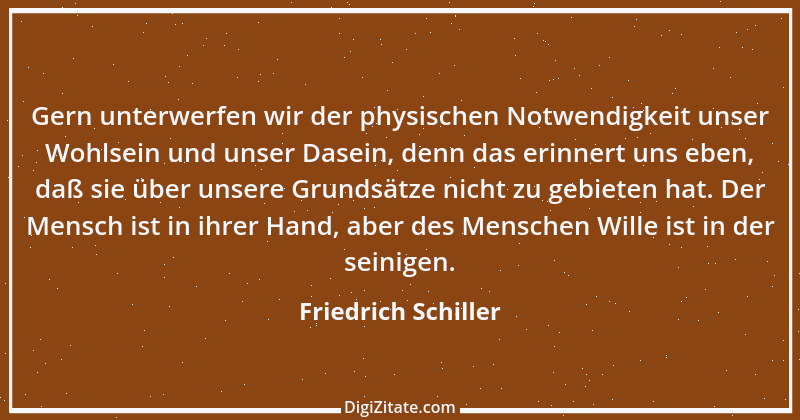 Zitat von Friedrich Schiller 202