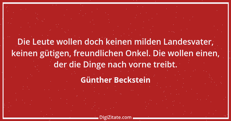 Zitat von Günther Beckstein 26