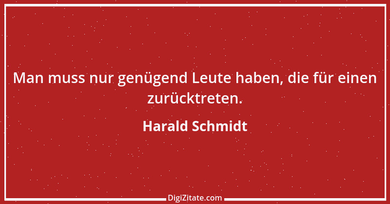 Zitat von Harald Schmidt 3