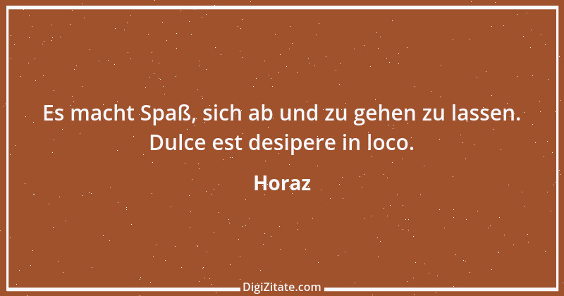 Zitat von Horaz 91