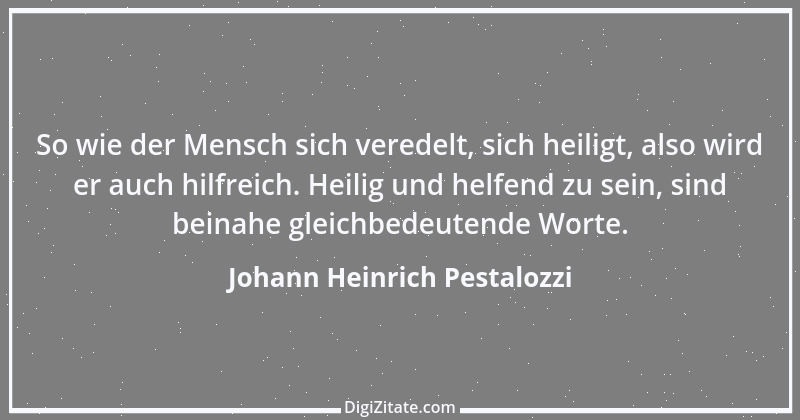 Zitat von Johann Heinrich Pestalozzi 156