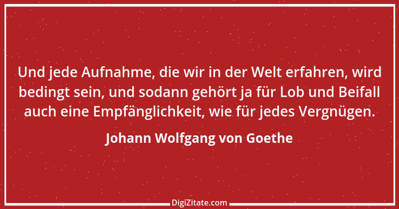 Zitat von Johann Wolfgang von Goethe 1685