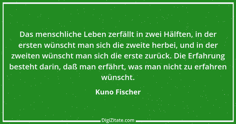 Zitat von Kuno Fischer 8