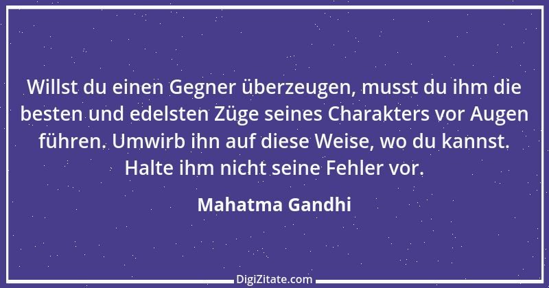 Zitat von Mahatma Gandhi 111